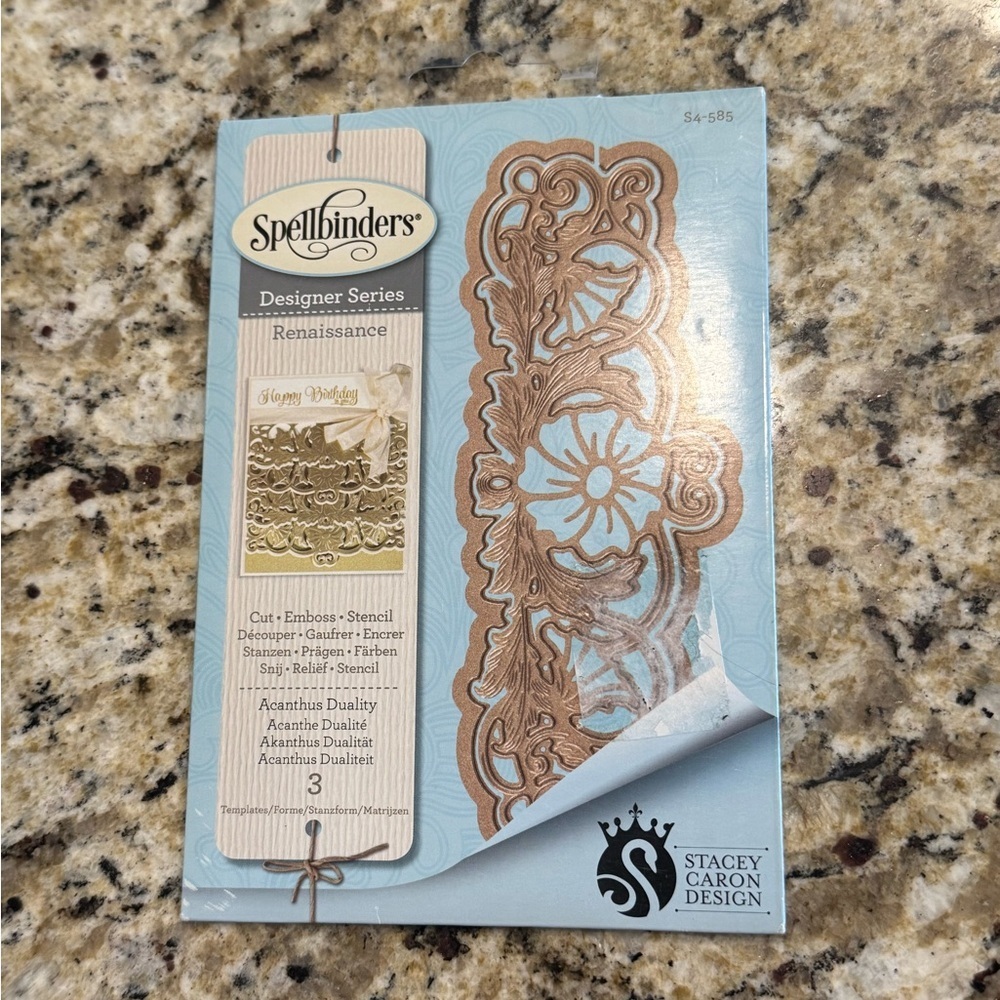 Spellbinders Renaissance Designer Series Die NEW cardmaking stamps papercraft